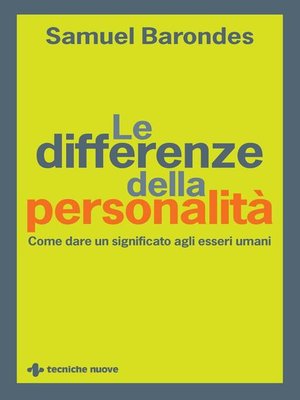 cover image of Le differenze della personalità